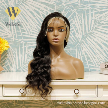 5x5 HD Lace Wig Natural Black Bodywave HD Lace Front Wig Pre Plucked 180% Density HD Lace Front Wigs Transparent